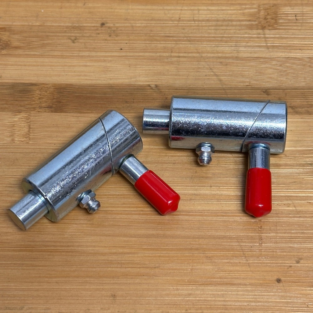 Set of 2 BLANRICO 1/2" Spring Loaded Twist Lock Plunger Pin for Wrecker Tow Truc